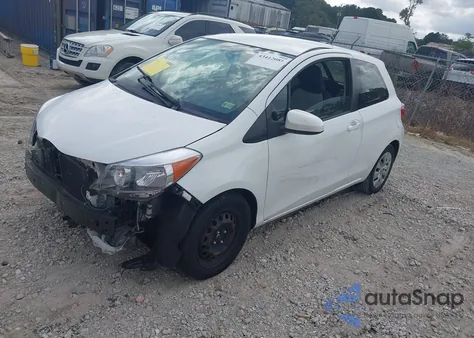 2014 Toyota Yaris L (Tmc/Cbu Plant) из США, поврежденный, VIN JTDJTUD32ED593531